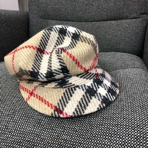 Burberry newsboy cap